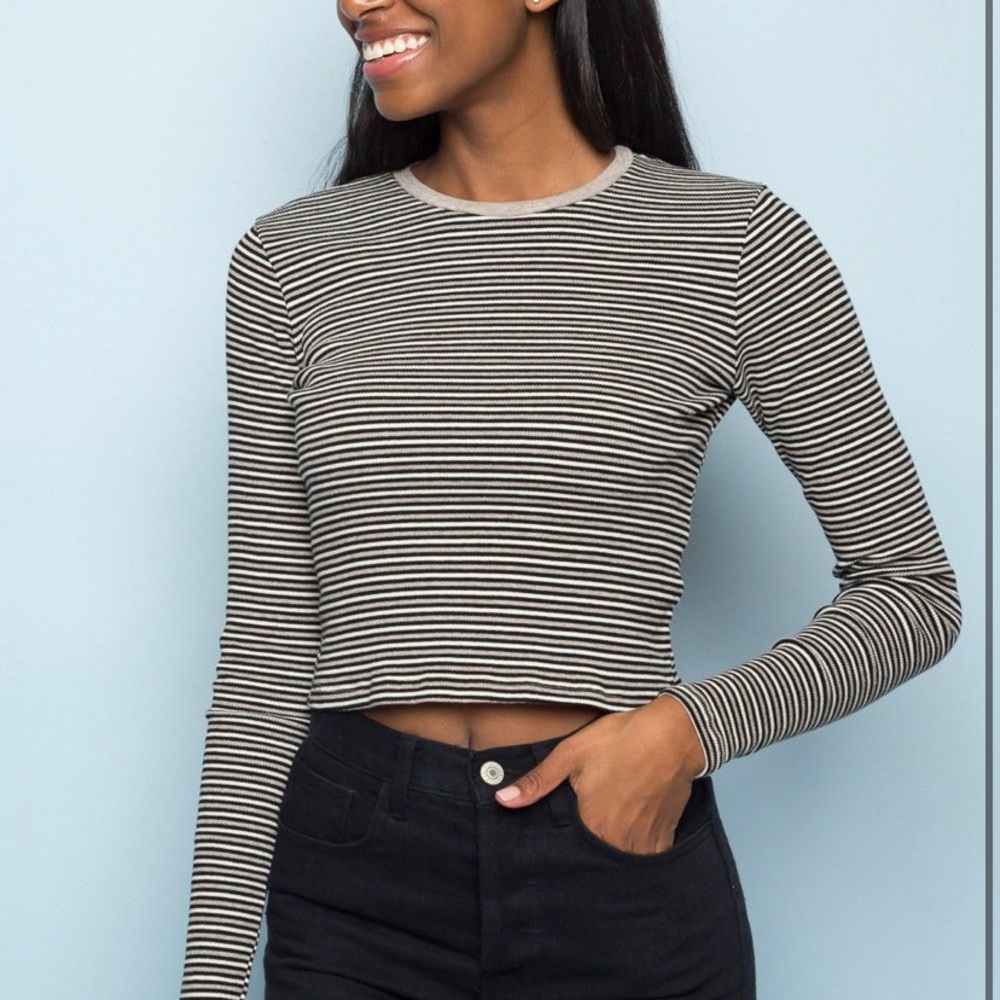 Brandy Melville stripped long sleeve